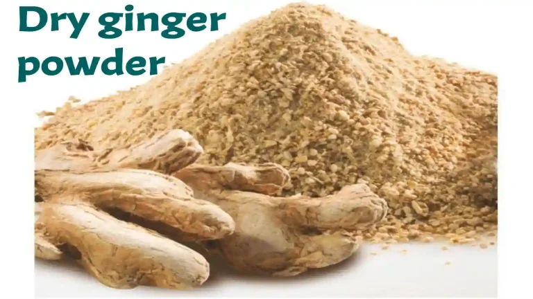 Benefits of dry ginger powder nutrients and precautions